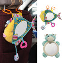 Soft Fish Framed Baby Car Mirror, Kids Car Seat Mirror Rear Facing Mirrors Baby Car Safty Mirror Clear View Baby