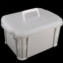 Portable Plastic 2 Layers Pill Medicine Chest First Aid Kits Case Storage Box Family Health Caring Tool Cabinet Box