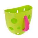 Kids Baby Sucker & Self Hanging Hook Bathing Toys Storage Box Bathroom Accessories Â–Green