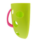 Kids Baby Sucker & Self Hanging Hook Bathing Toys Storage Box Bathroom Accessories Â–Green