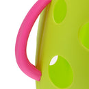 Kids Baby Sucker & Self Hanging Hook Bathing Toys Storage Box Bathroom Accessories Â–Green