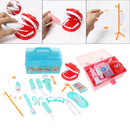 15 pieces/ Set Doctor & Nurse Kits Doctor Role Pretend Play Set Toy - Kids Girls Medicine Clinic Game Educational Xmas Gift