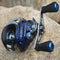 ZANLURE 6.3:1 14+1 BB Metal Baitcasting Fishing Reel Magnetic Braking System Left/Right Sea Fishing