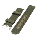 Waterproof Watch Band Mens Army Military Nylon Canvas Wrist Bracelet Strap Replacement