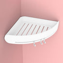 Multi-functions Corner Drain Shelf Bathroom Kitchen Organizer Rack Cream Holder Storage