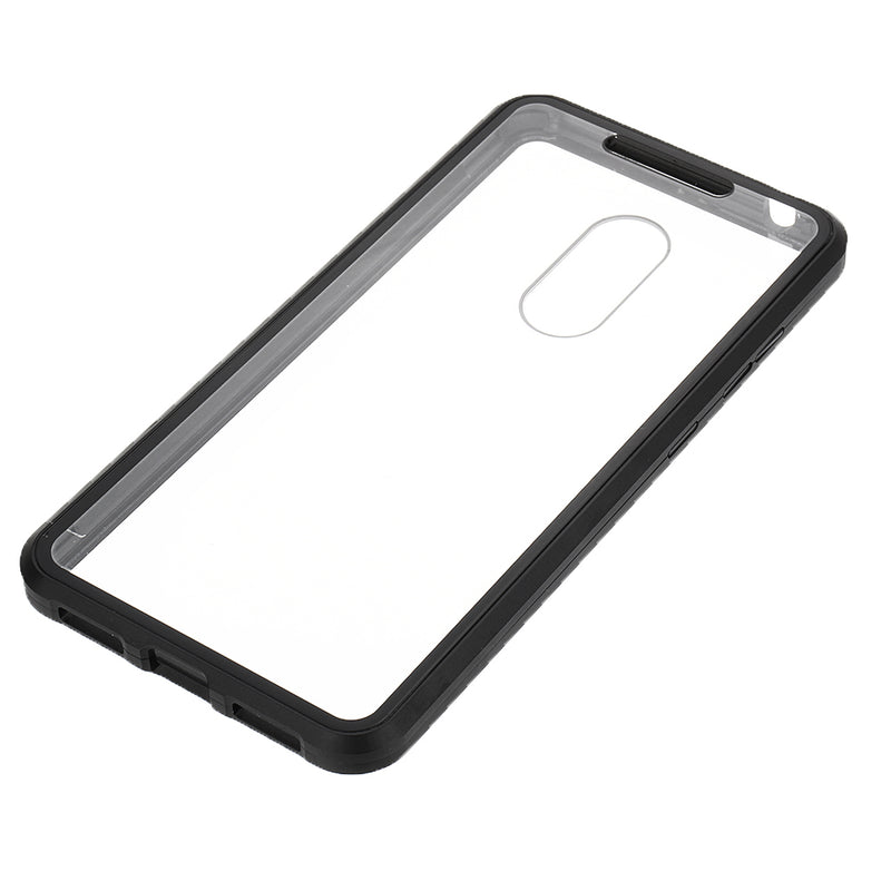 Bakeey 360 Front+Back Double-sided Full Body 9H Tempered Glass Metal Magnetic Adsorption Flip Protective Case For Xiaomi Pocophone F1