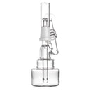 Transparent H ookah Clear Shisha Water Pipe Glass T obacco Dab Rigs For Dry Herb Waxes Oil