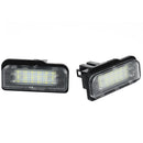 3W 18 LED Car Rear License Plate Lights Lamp Bulb for Tesla Model S 2012-2016