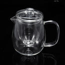 500ml Glass Teapot Infuser Filter Herbal Tea Pot Leaf Strainer Kettle