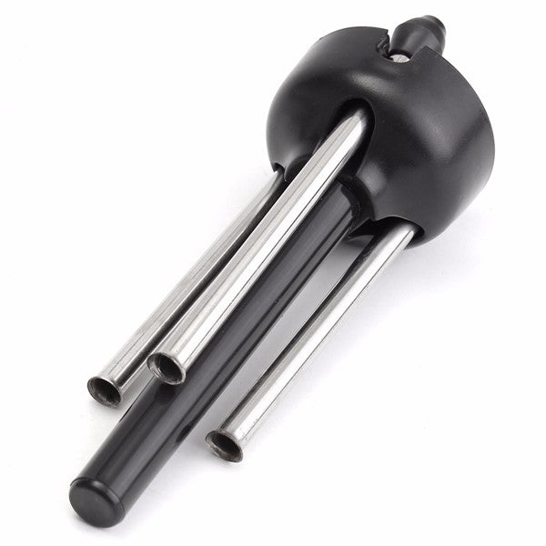 Foldable Clarinet Stand Tripod Flute Holder Metal Leg for Wind Instrument