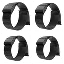 18/20/22/24mm Black Stainless Steel Mesh Net Watch Band