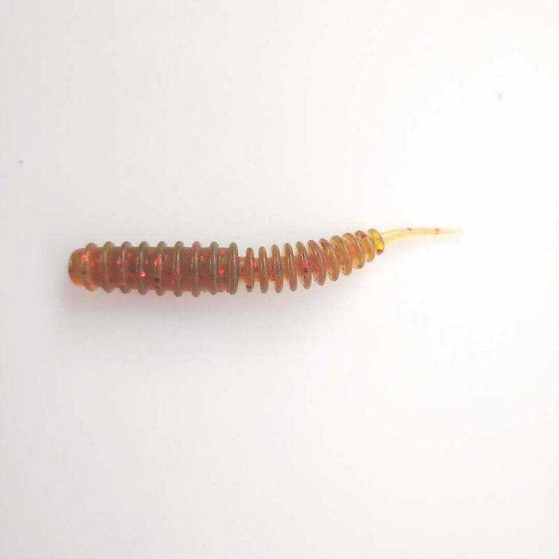 ZANLURE 10Pcs/Set 6cm 1.4g Silicone Soft Fishing Worm Baits Artificial Pesca Spiral Bass Fishing Lure