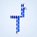 XIAOMI Ecosystem Deli 36 Blocks Snake Magic Cube 36 Segments Speed Brain Development Toys Twist Snake Puzzle Speed Magic Ruler Christmas Gifts For Kids