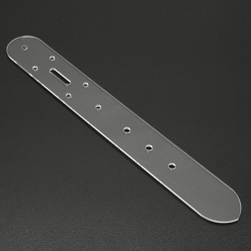 5 pcs Practical Head Buckle Belt Leather Craft Tool Acrylic Boletus End Models Stencil Set