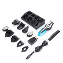 11 in 1 Electric Hair Clipper Shaver Razor Trimmer USB Rechargeable Hair Trimming Machine with 4 Limited Combs
