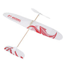 ZT Model 20Inches Assembly Elastic Rubber Band Powered DIY Foam Plane Kit Aircraft Model Educational Toy