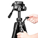 WEIFENG WT3520 Aluminum Alloy Foldable Protable Photography Tripod for Camera DV Camcorder
