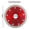 105/115/125mm Diamond Saw Blade Super Thin Cutting Blade for Cutting Ceramic Or Porcel