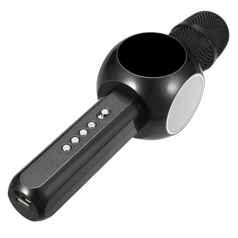 H6 Wireless bluetooth Microphone Magnetic Double Horn Loudspeaker Karaoke for Cell Phone