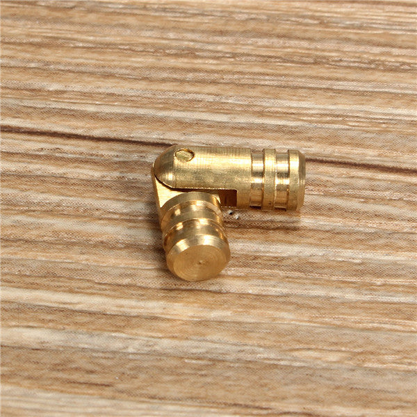5mm x 25mm Pure Copper Brass Wine Jewelry Box Hidden Invisible Concealed Barrel Hinge