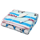 Electric Heated Blanket Soft Waterproof Thermostat Heating Mat Carpet Winter Warmer Heater + Controller