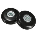 OD 55mm Luggage Suitcase Replacement Wheels Axles and Rubber Repair 2 Set