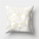 Colorful Geometric Pattern Cotton Linen Throw Pillow Cushion Cover Car Home Sofa Pillow Case
