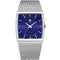 WWOOR 8831 Square Dial Luminous Display Men Wrist Watch Mesh Steel Calendar Quartz Watch