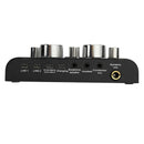 Bakeey V8 Pro Sound Card Audio External USB Headset Microphone Live Broadcast Sound Card for Mobile Computer Audio Interface