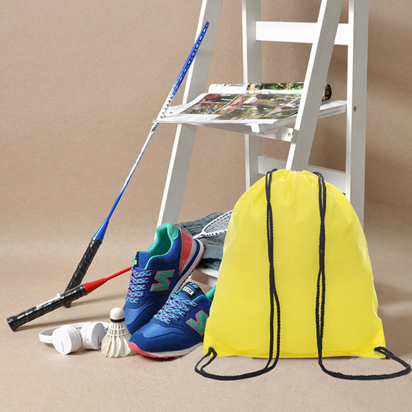 KCASA KC-SK02 Travel Drawstring Storage Bag Durable Nylon Sport Backpack Sack Bag