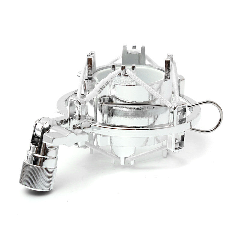 Universal Studio Radio Microphone Shock Mount Desktop Clip Holder Stand for Condenser Microphone