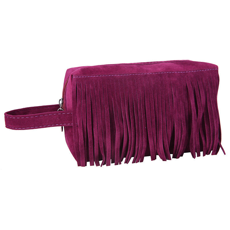 Honana CB-04 Toiletry Storage Bag Travel Kits Organizer Bags Tassel Handbag Makeup Bag Cosmetic Bag