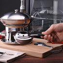 IPRee Mini Outdoor Camping Alcohol Stove Portable Split Spirit Alcohol Stove Cooking Stove