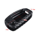 Car-Styling Auto Fold Carbon Fiber Grain Shell Protection Cover Case For Audi A3 A4 TT A4L A6L Q7 Q5 A5 A7
