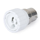 B22 to GU10 LED Halogen CFL Light Bulb Socket Adapter Converter F6X1