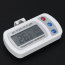 TS-BY53 White ABS Plastic Shell Waterproof Digital LCD Thermometer Instruments With Hanging Hook