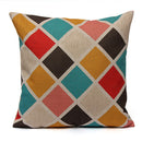 Geometric Abstract Printed Cushion Cover Sofa Bed Pillow Case