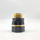 3/4 Water Hose Connector Universal Garden Hose Quick Connect Set Quick-Connect Brass Hose Adapter