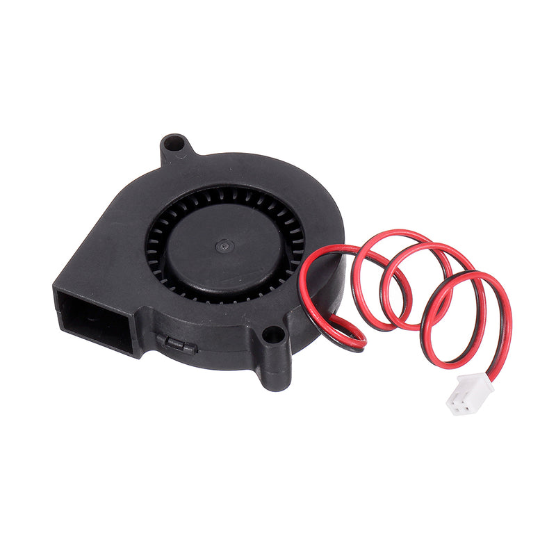 12V DC 5015 Blower Cooling Fan with 2*4mm PTEF Tube & 4pcs 8*25 Hot Bed Spring Kit for 3D Printer Part