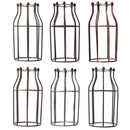 200MM DIY Vintage Pendant Trouble Light Bulb Guard Wire Cage Ceiling Hanging Lampshade