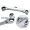 R'DEER Socket Wrench Set Universal Ratchet Wrench Double End Socket Adapter