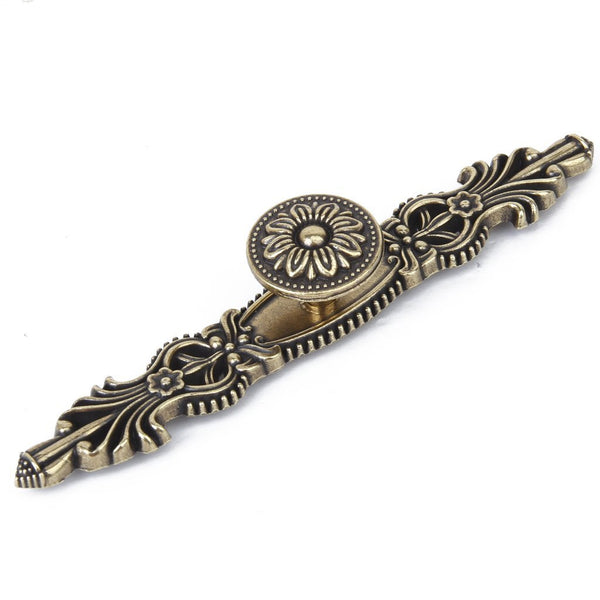 1 x Retro Cupboard Cabinet Drawer Door Pull Handle 16.5cm---Bronze