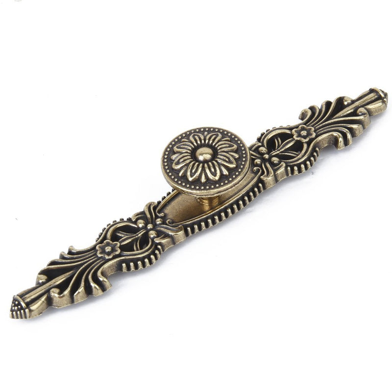 1 x Retro Cupboard Cabinet Drawer Door Pull Handle 16.5cm---Bronze