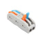 20Pcs PCT-2 2Pin Colorful Docking Connector Electrical Connectors Wire Terminal Block Universal Electrical Cable Wire Connector