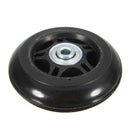 2pcs Luggage Suitcase Replacement Wheels Axles Repair Parts 7522mm