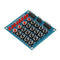 10pcs 8 LED 4x4 Push Button Switch 16 Keys Matrix Independent Keyboard Module For AVR ARM STM32