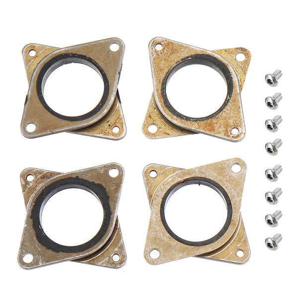 4Pcs NEMA17 Stepper Motor Damping Shock Absorber with Screws Kit for 3D Printer