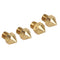 4PCS 0.3mm/0.4mm Copper Brass Extruder Nozzle For 1.75mm 3D Printer Filaments
