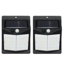 Solar 40 LED Wall Light PIR Motion Waterproof Outdoor Wide Angle Security Lamp