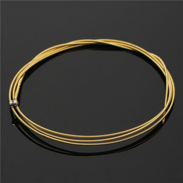 Set of 6 Copper Guitar Strings For Acoustic Guitar